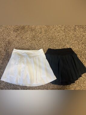Nike and Aerie pleated skirt